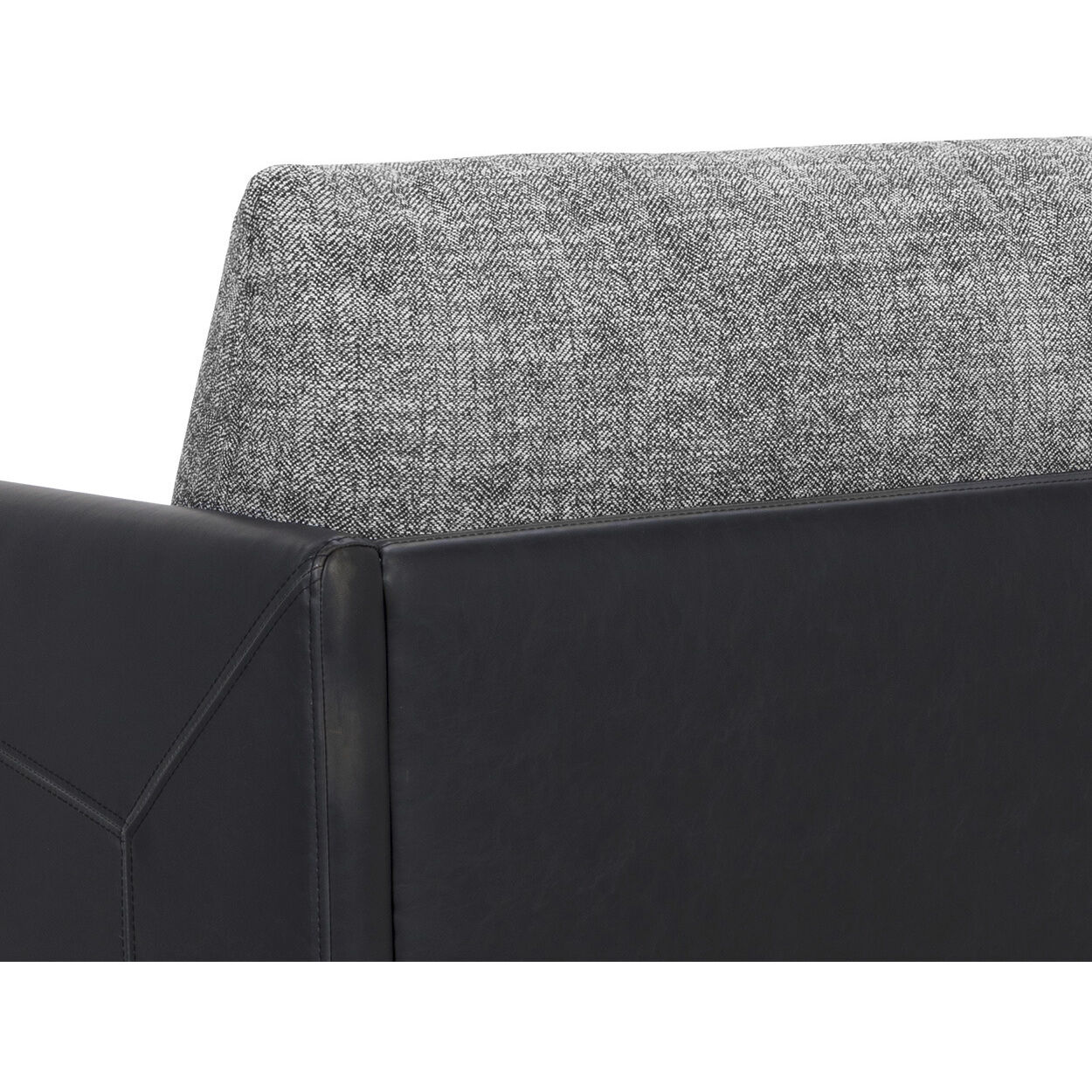 Ashi Nash Zebra / Coal Black Sofa